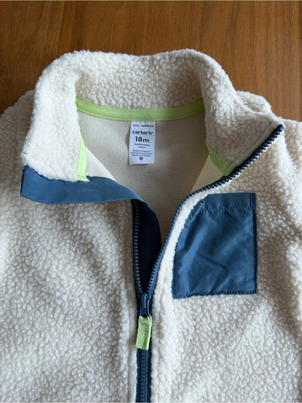 NWT 18months full Sherpa suit